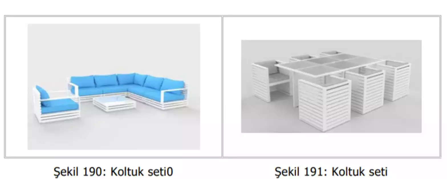 örnek mobilya set tasarım başvuruları-Zeytinburnu Patent
